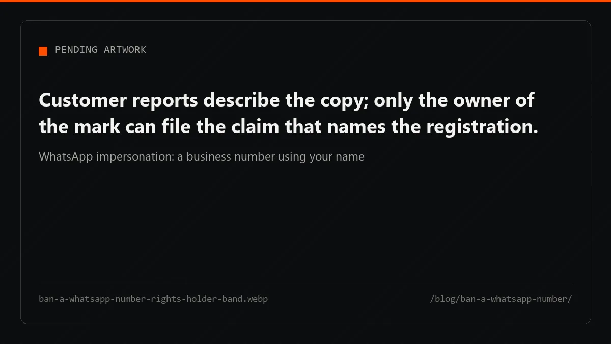 Banner reading Rights holder at the gate: a single claim run seats the gate while two dotted report runs stop short of it