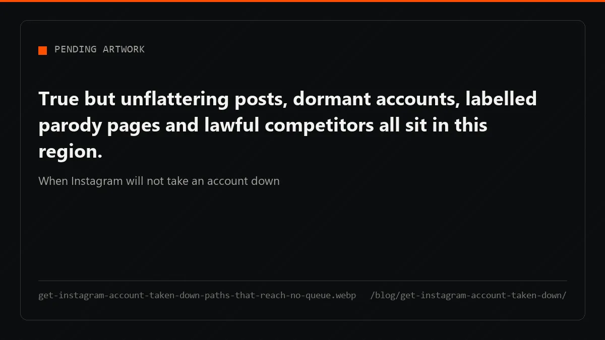 Where no written rule is broken no review queue exists, and the case moves to suppression rather than deletion.