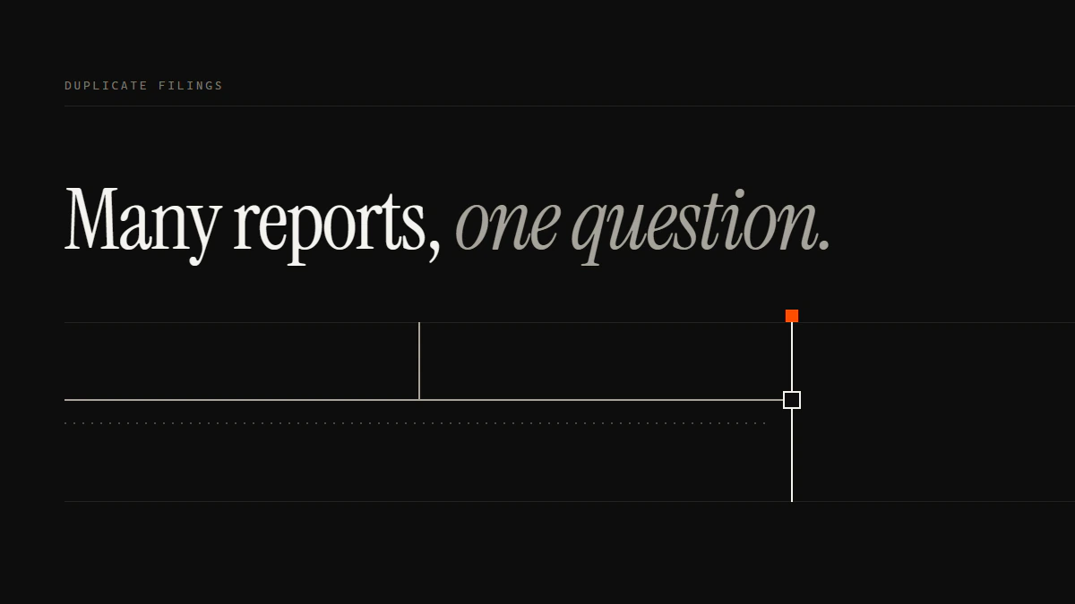 Many reports, one question: a second run merges into the first instead of adding a line, and the gate stays unseated.