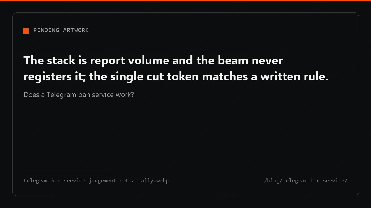 Identical complaint tokens stack against an unmoved beam while one differently cut token trips its release.